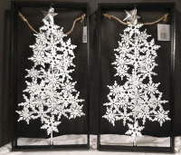 2 New Hangable Christmas Tree Decor (20"&times;10")