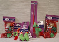 8 New Forever Pals Cat Toys | Biggest Packet Height: 14.5"
