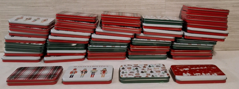 40+ New Metal Tins | Measurements- 4.5" X 3"