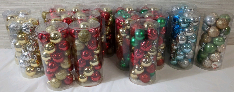 17 New Christmas Ornament Bundle 24 Ornaments per pack