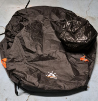 Zettum Bicycle Cover for Travel on Hitch for 3 Bicycles 72" L x 48" W x 42" H with Softcase
