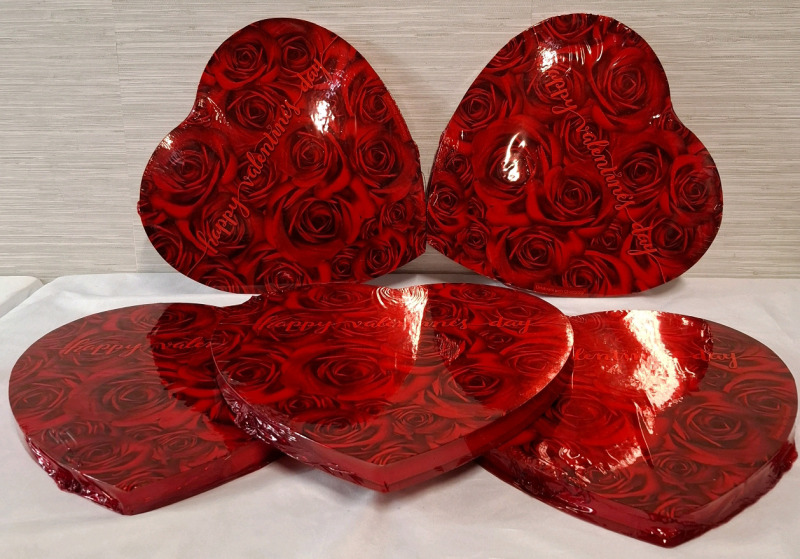 5 New Elmbers Chocolate Boxes | Net WT 12oz each | 30pcs per Box | Measurements- 13" X 13.5" | Best Before- 05/05/2026