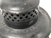 Very Old C.P.R. Railroad Lantern With Original Orange Glass Globe - HE HIRAM L PIPER CO LTD - 14.25" Tall Incl Handle - 3