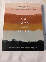 New Copy of 40 Days Though the Bible