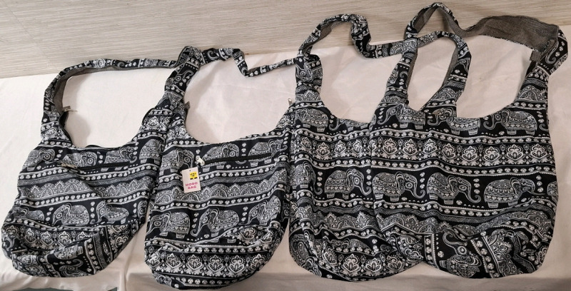 4 New Hobo Bags | Height: 14.8"