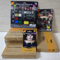 4 New Boxes of Halloween Make-up & Accessories