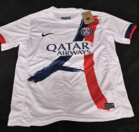 New sz Medium NIKE Men's BARCOLA 29 Paris Saint-Germain Qatar Airways Jersey