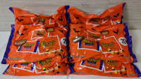 6 New Reese's Assorted Bags of Halloween Chocolate BB JAN/MAR 2025