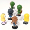 6 New ZELDA / LINK Collectable Character Figures on Bases - Each Around 4" Tall - 3