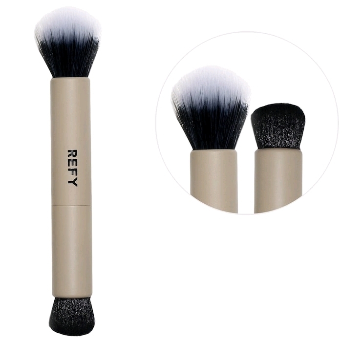 New REFY Duo Face Brush (Vegan Bristles)