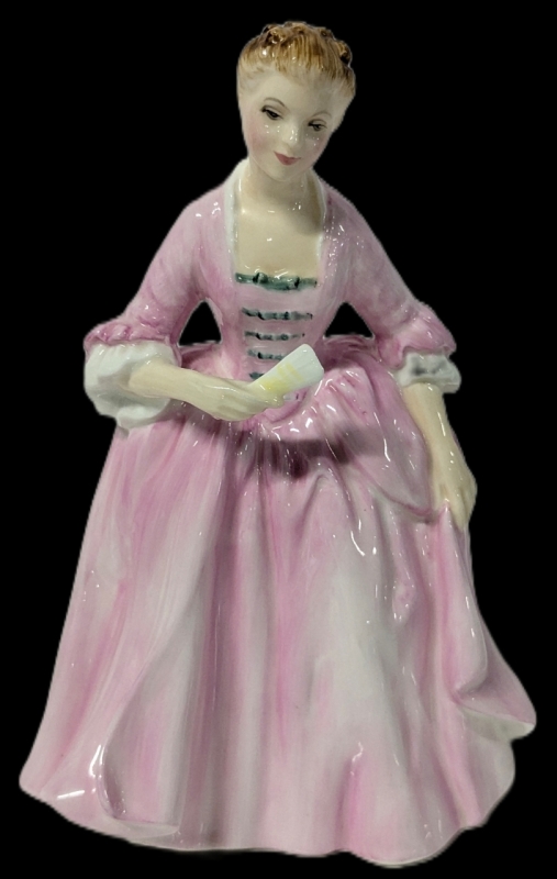 1959 Royal Doulton A HOSTESS OF WILLIAMSBURG HN 2209 - 7.5" Tall, No Chips or Cracks
