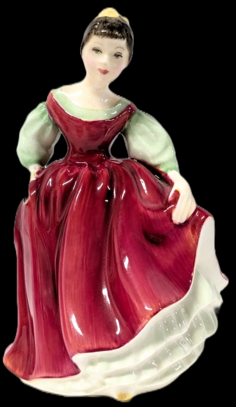 1966 Royal Doulton FAIR MAIDEN HN 2434 - 5.25" Tall, No Chips or Cracks