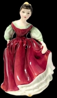 1966 Royal Doulton FAIR MAIDEN HN 2434 - 5.25" Tall, No Chips or Cracks