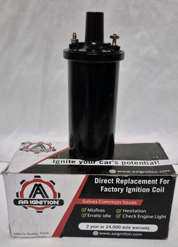 As New AA IGNITION Coil Pack OEM 18-5438 AA142 6" Long & 2.5" Diameter