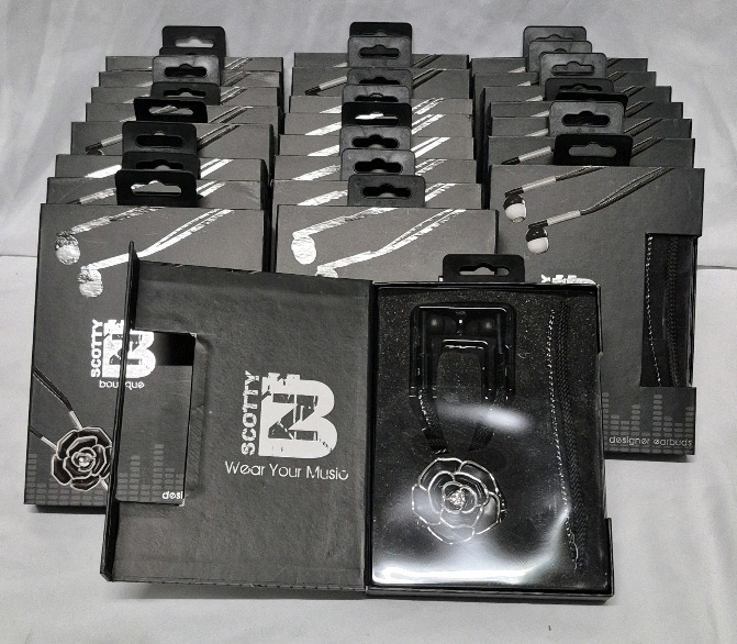 24 As New Scotty BZ Boutique Designer Earbuds