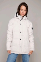 New Size Small Women's TOBOGGAN CANADA Luna III Parka Coat Retails For $225 Cream