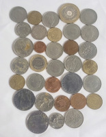 Great Britain & European Coin Lot . 33 Coins
