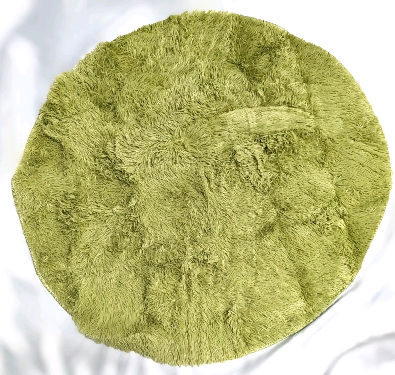 New Shag Round Area Rug - 46" Diameter!