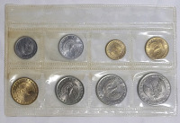1973 Greece Coin Set . Eight (8) Coins