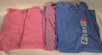 4 New | Size 2XL Ladies GILDAN Plain Tees