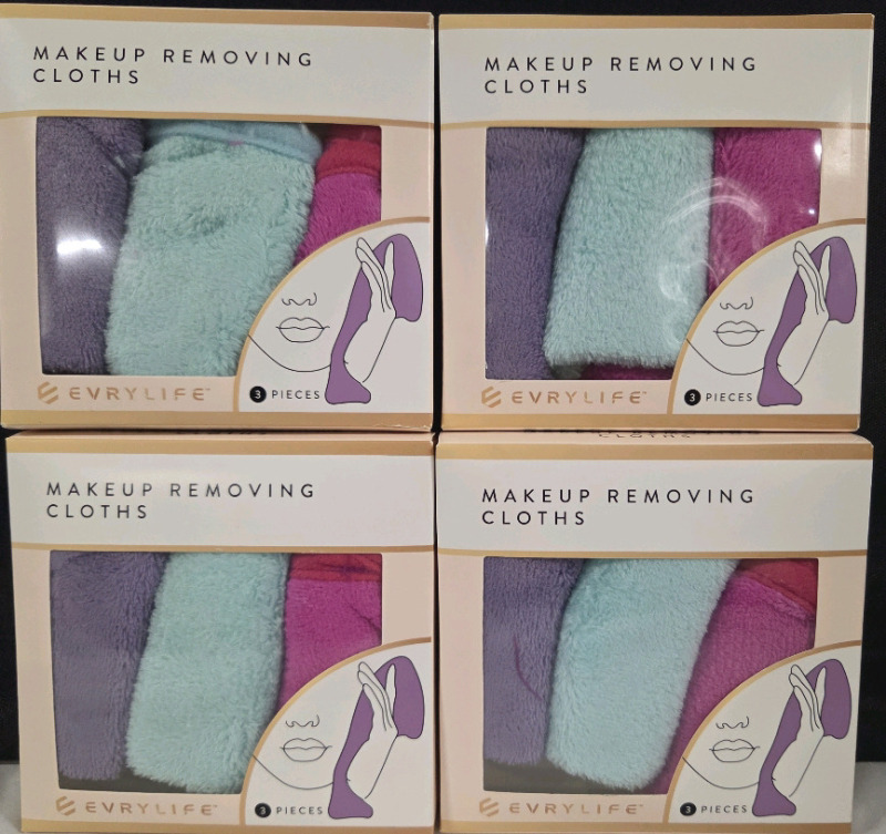12 New | 7" x 7" Makeup Removing Cloths