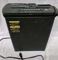 As New Amazon Basics Paper Shredder 13" Tall & Wide 20 Sheets At A Time & Shreds CD's