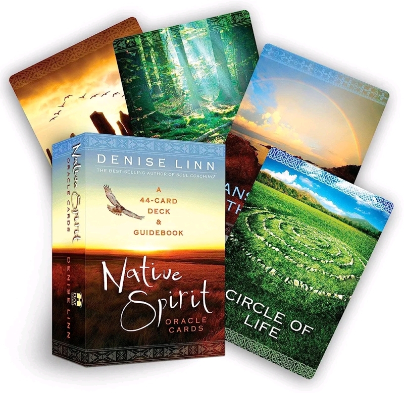 New NATIVE SPIRIT Oracle Cards (44 Card Deck & Guidebook)