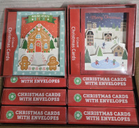 8 New Packs | Of 6 ( 48ct )Assorted Christmas Cards W/ Envelopes