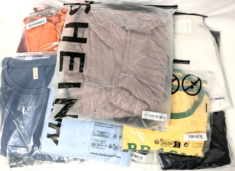 15 New Packages Size SMALL Mixed Clothing : Assorted Styles, Seasons, Genders, Colours, Makers + More