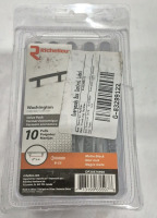10 New Richelieu Contemporary Metal Pull Handle - 156-mm - Matte Black - DP30576900 Retails for $48