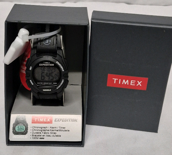 New Timex Expedition Indiglo Watch Retails for $75