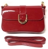 2 New Glossy Casual Underarm Shoulder Bags with Horseshoe Buckles & Detachable Straps - 9" &times; 2.25" &times; 5.5" - 2