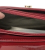 2 New Glossy Casual Underarm Shoulder Bags with Horseshoe Buckles & Detachable Straps - 9" &times; 2.25" &times; 5.5" - 4