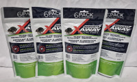4 New Packs Rodents Away Odor Free