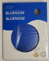 2021 Canadian 100th Annv. of the Bluenose Coin Set w/Colored Dime .