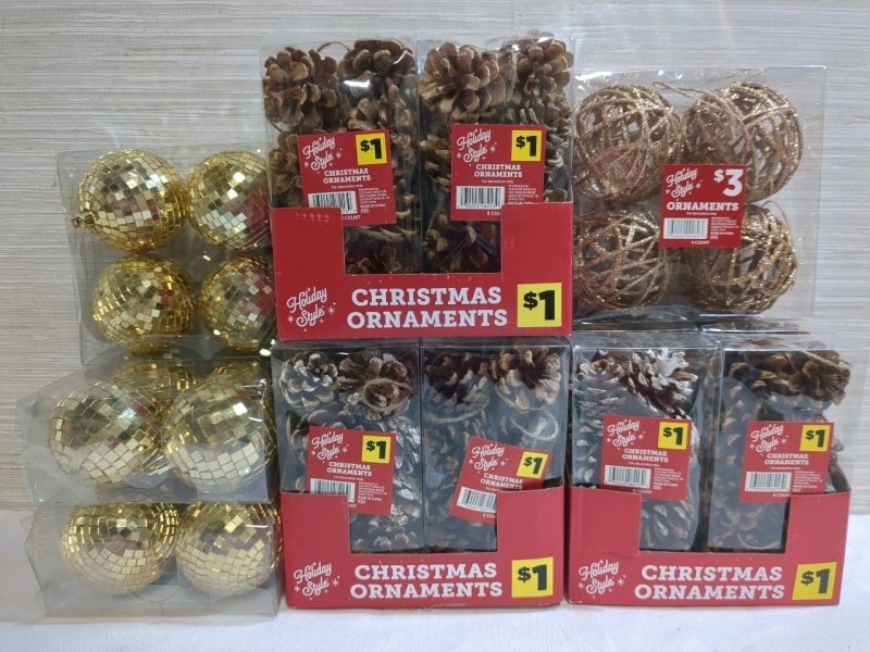 20+ New Assorted Christmas Ornament Bundle