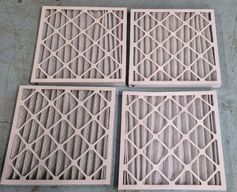 4 As New United Filter Furnace Filters 20 x 20 x 2"