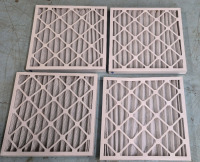 4 As New United Filter Furnace Filters 20 x 20 x 2"