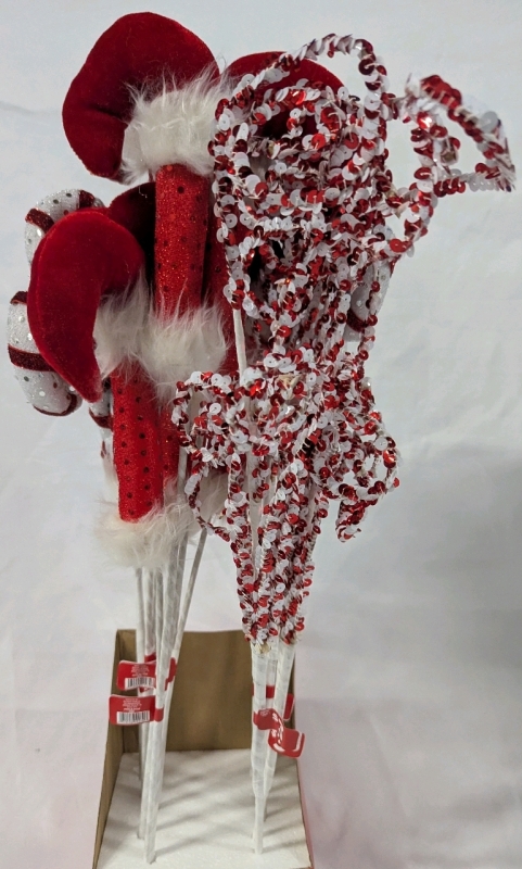 12 New Holiday Picks. 24" Tall.