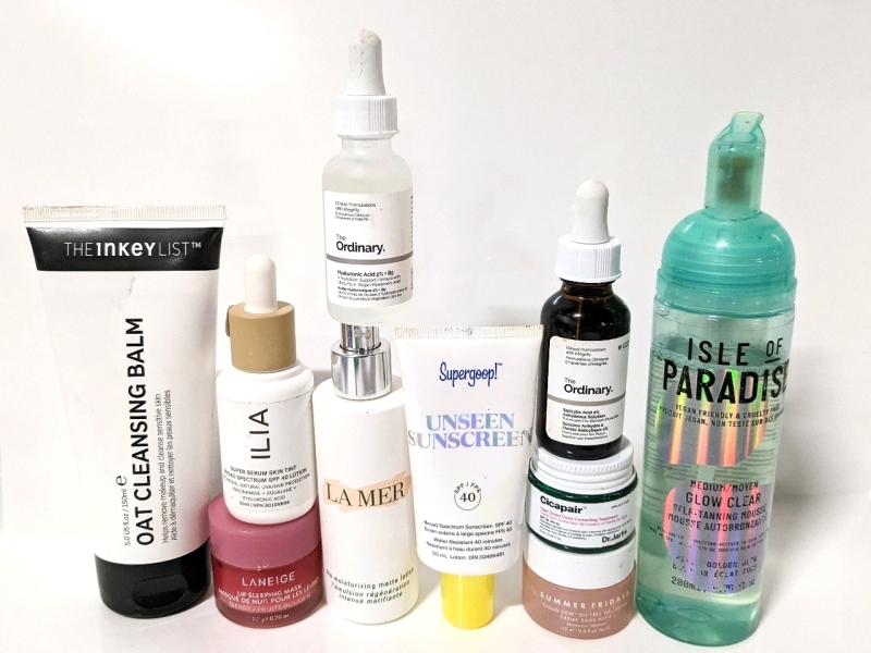 SEPHORA Full-Size Testers (As-Is) Skincare Products
