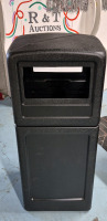 As New PolyTec Commercial Outdoor Hard Plastic Garbage Can 18.5" L x 18.5" W x 43" H Retails For $219 Part No. 732901
