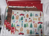 8 New Holiday Themed Door Matt's. 18"x 24" and 17" x 23".
