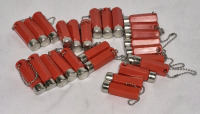 25 New Magnetic Keychains 2" Long