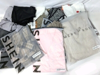 15 New Pieces/Packages Size LARGE Mixed Clothing : Assorted Styles, Seasons, Genders, Colours, Makers + More