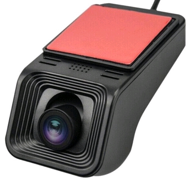 New in Box &bull; Full HD Car DVR Driving Video Recorder / Dash Camera W27D USB Powered With 64GB Micro SD Card, Night Vision, Wide Angle - Camera 4" Long