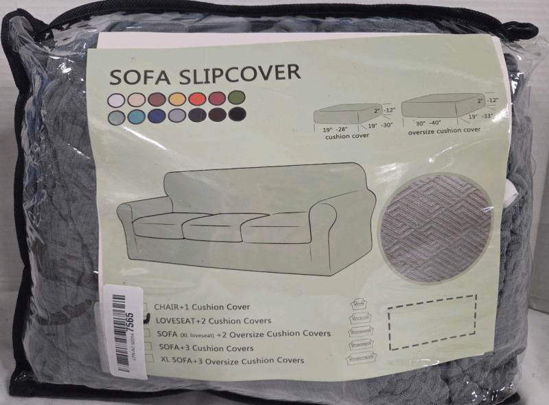 New | Loveseat Sofa Slip Cover | Comes With 2 Cushion Covers | See Photos For Measurements