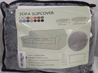 New | Loveseat Sofa Slip Cover | Comes With 2 Cushion Covers | See Photos For Measurements