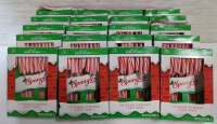 15+ New Boxes Spangler Peppermint Candy Canes 12 per Pack