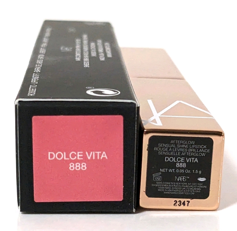 New NARS Afterglow Sensual Shine Lipstick: Dolce Vita #888 (1.5g)