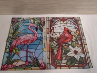 2 New Outdoor Yard/Garden Flags Approx 12x18 inches